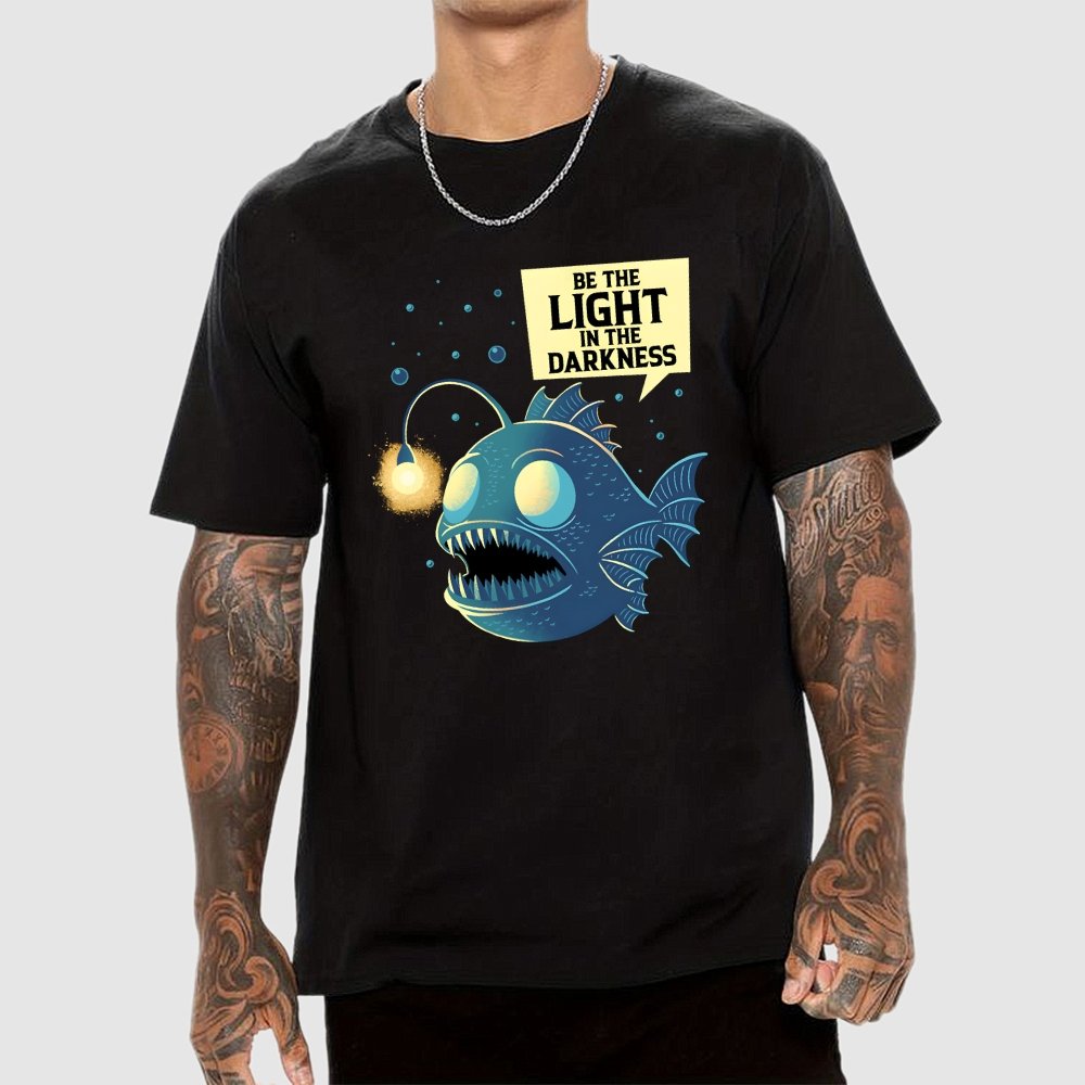Funny Anglerfish Geek T-Shirt