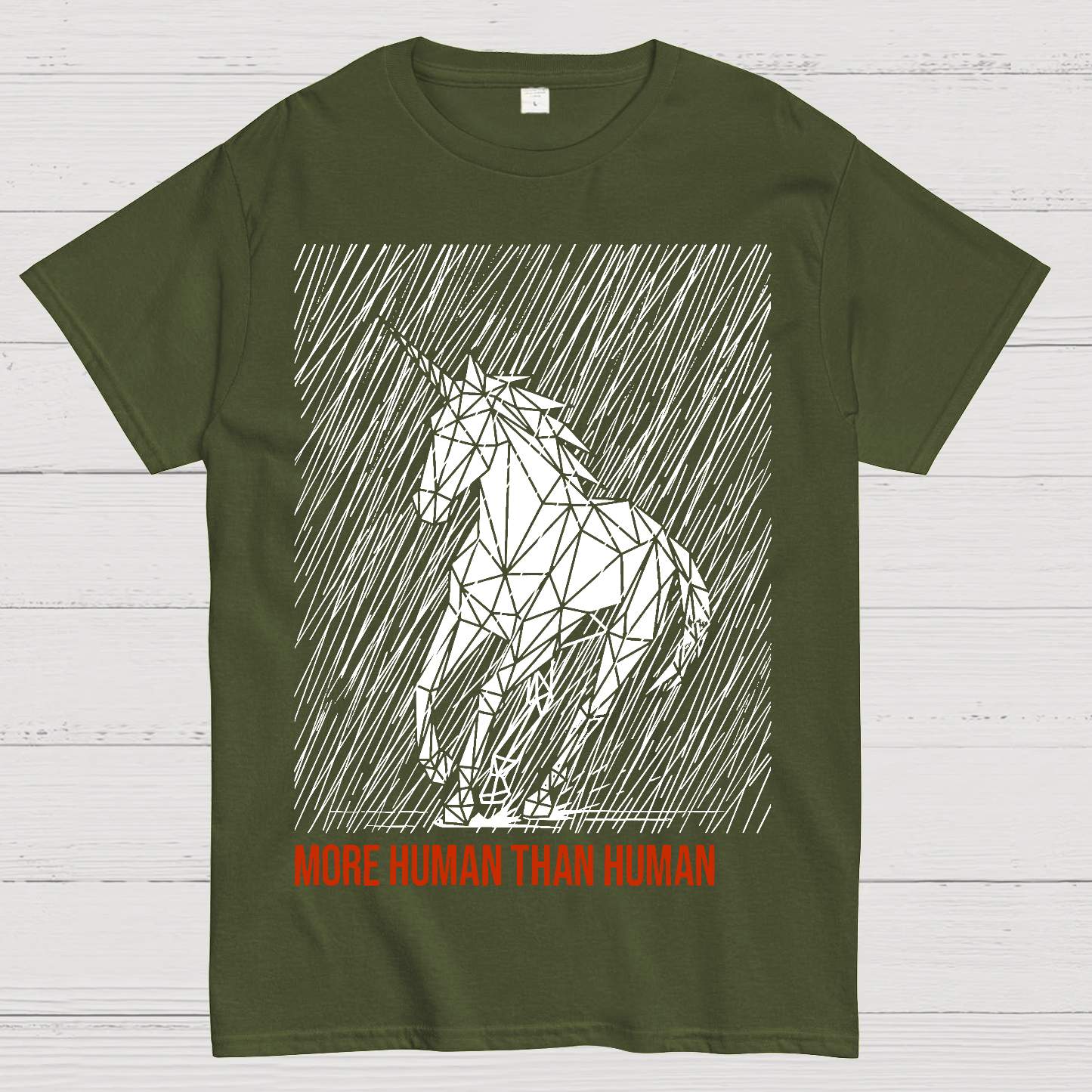 More Human Than Human Geek T-Shirt