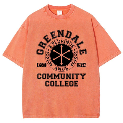 Sunnydale Community College Vintage Distressed T-shirt