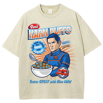 Karn Puffs Vintage Distressed T-shirt