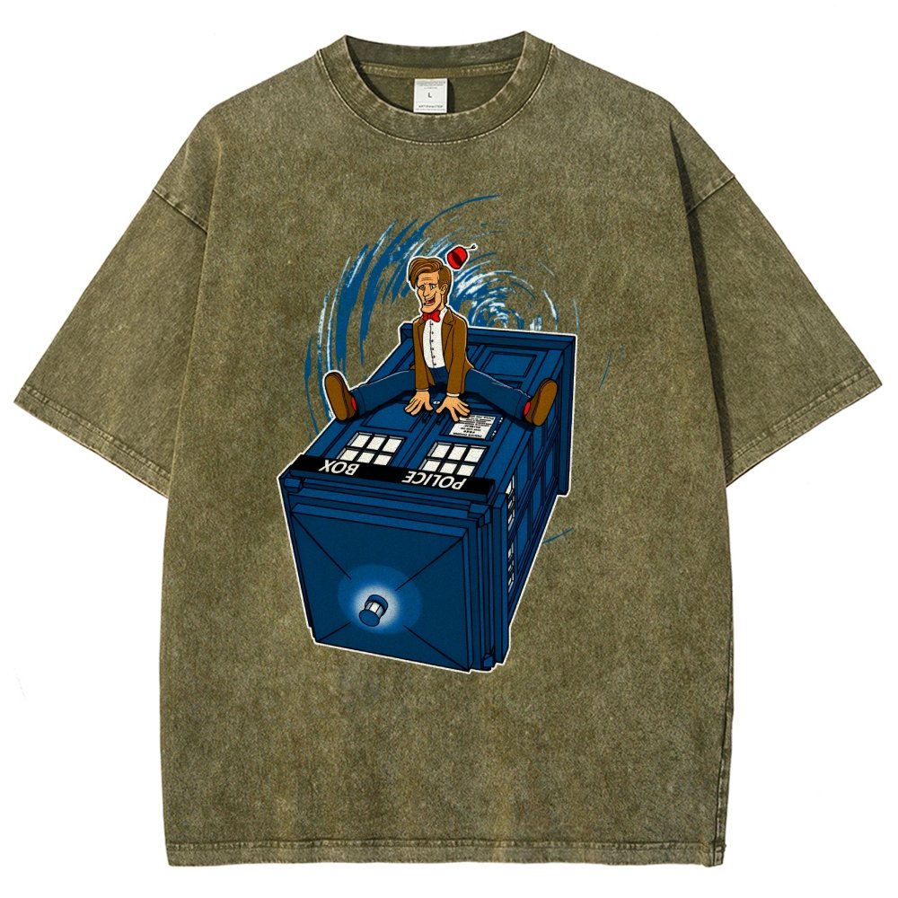 How I Learned To Love The Time Machine Vintage Distressed T-shirt