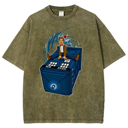 How I Learned To Love The Time Machine Vintage Distressed T-shirt