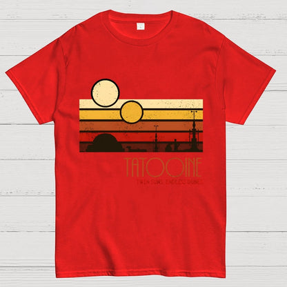 Double Suns Endless Dunes Geek T-Shirt