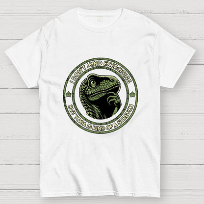 Yoga Is Kind Of A Stretch Geek T-Shirt