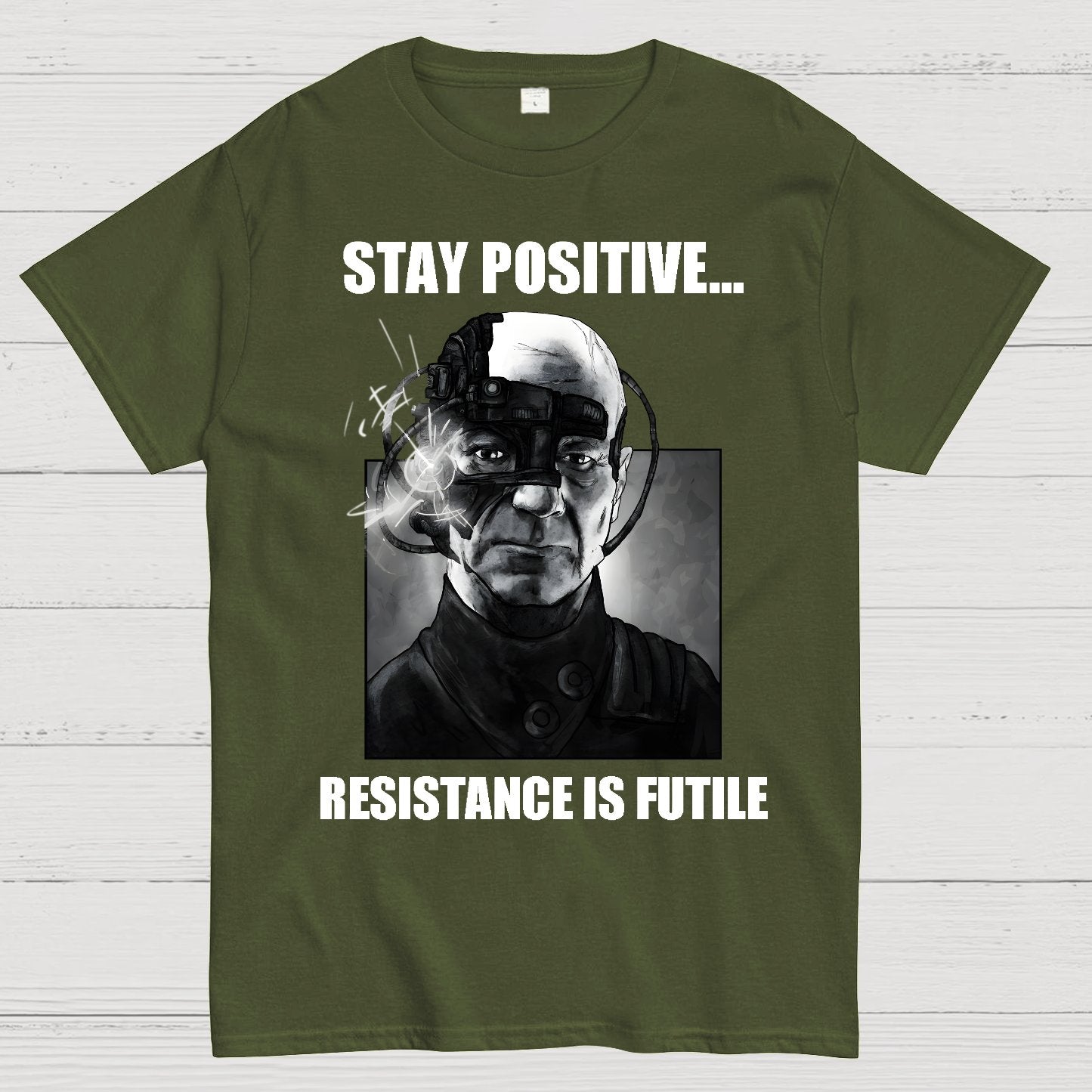 Stay positive... Persistence is key Geek T-Shirt
