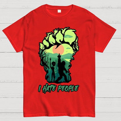 I Hate People Unisex Geek T-Shirt