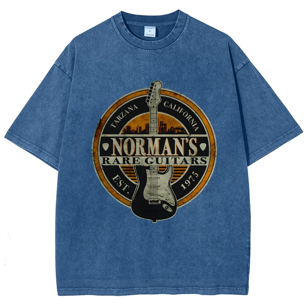 Norman S Rare Guitars Essential Vintage Distressed T-shirt