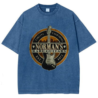 Norman S Rare Guitars Essential Vintage Distressed T-shirt