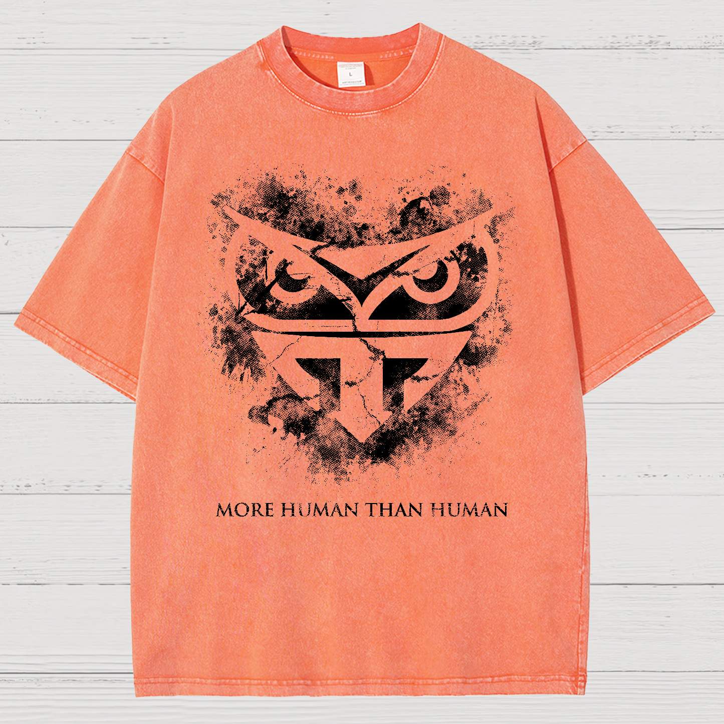 More Human Than Human Essential Vintage Distressed T-shirt