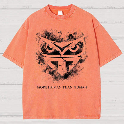 More Human Than Human Essential Vintage Distressed T-shirt
