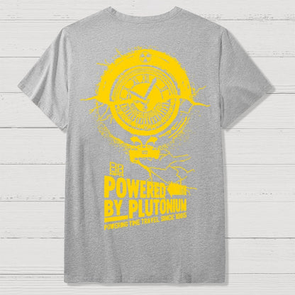 Plutonium Power Front And Back Printing Geek T-Shirt