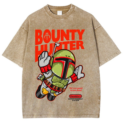 Super Hunter Vintage Distressed T-shirt