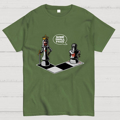Black Knight Check Geek T-Shirt