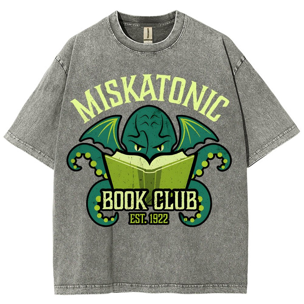 Mystic Book Club Vintage Distressed T-shirt