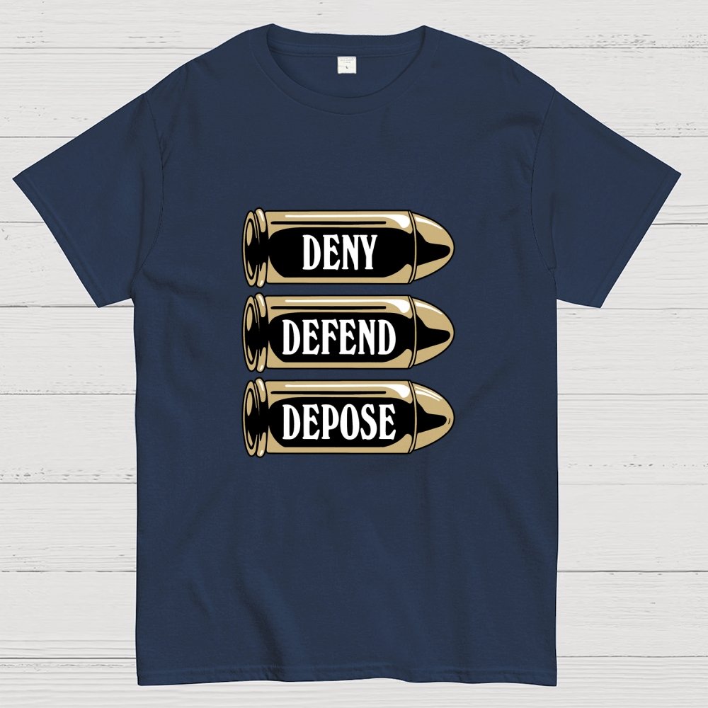 Deny Defend Depose Geek T-Shirt