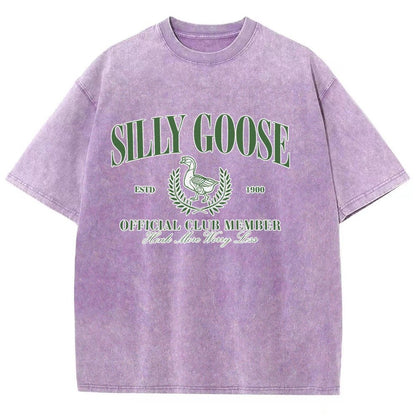 Silly Goose Official Club Vintage Distressed T-shirt
