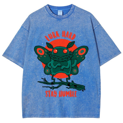 Lurk Hard Vintage Distressed T-shirt