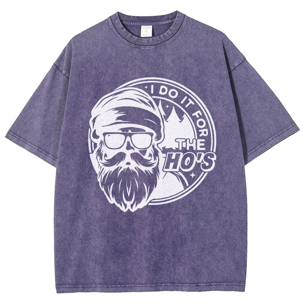 I Do It For The Ho's Vintage Distressed T-shirt