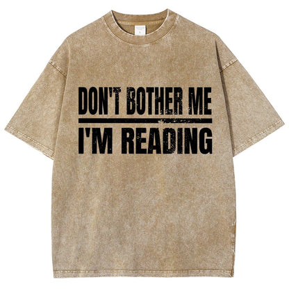 Don't Bother Me Vintage Distressed T-shirt
