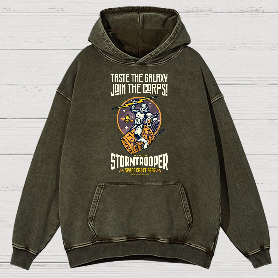 Taste The Galaxy.. Vintage Distressed Hoodie