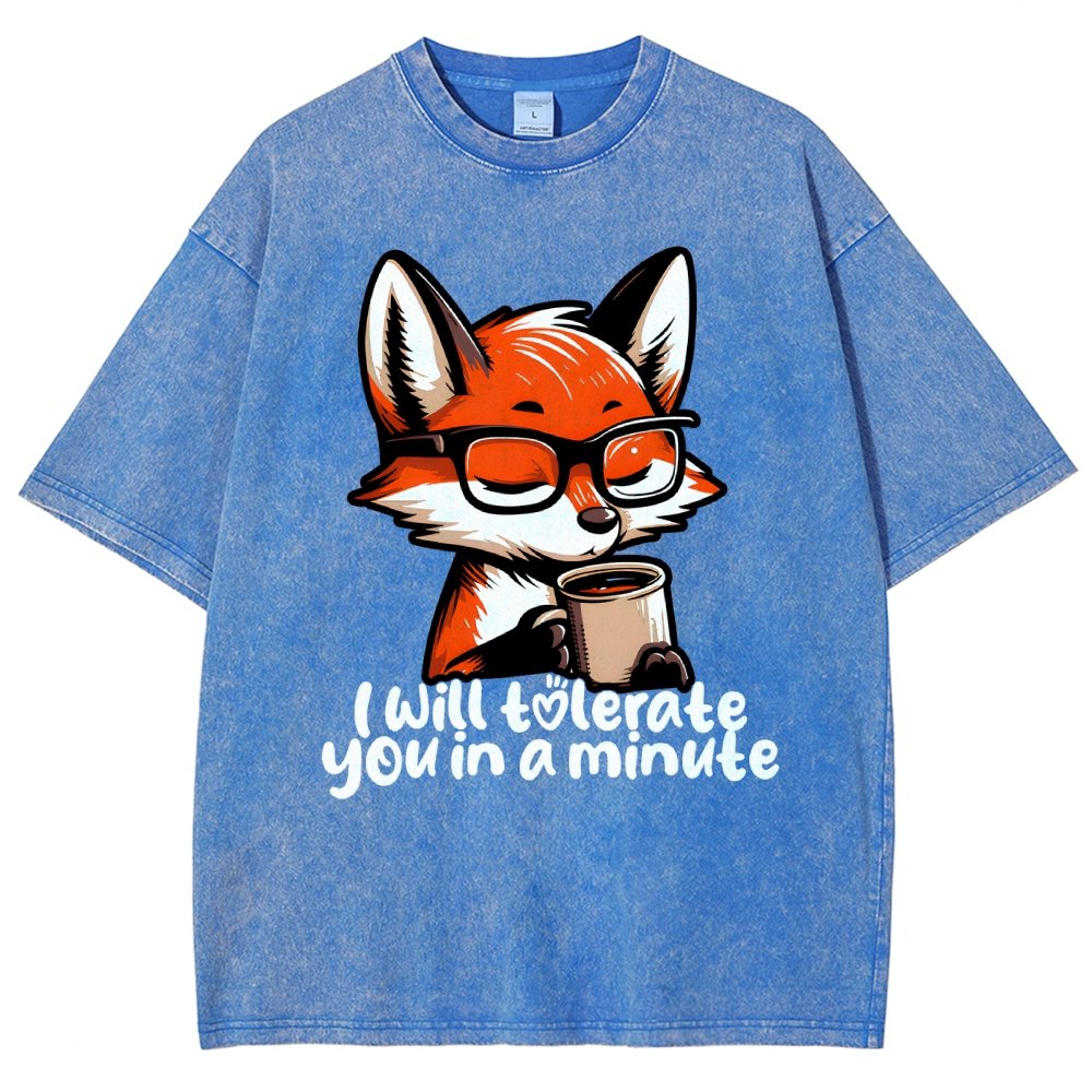 Tolerant Fox Vintage Distressed T-shirt