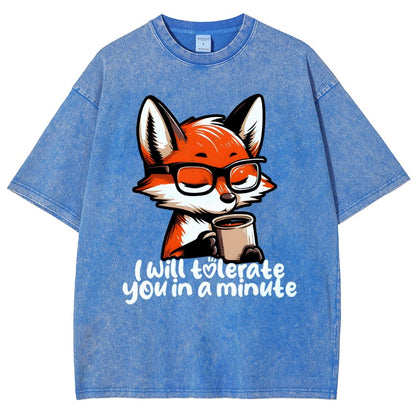 Tolerant Fox Vintage Distressed T-shirt