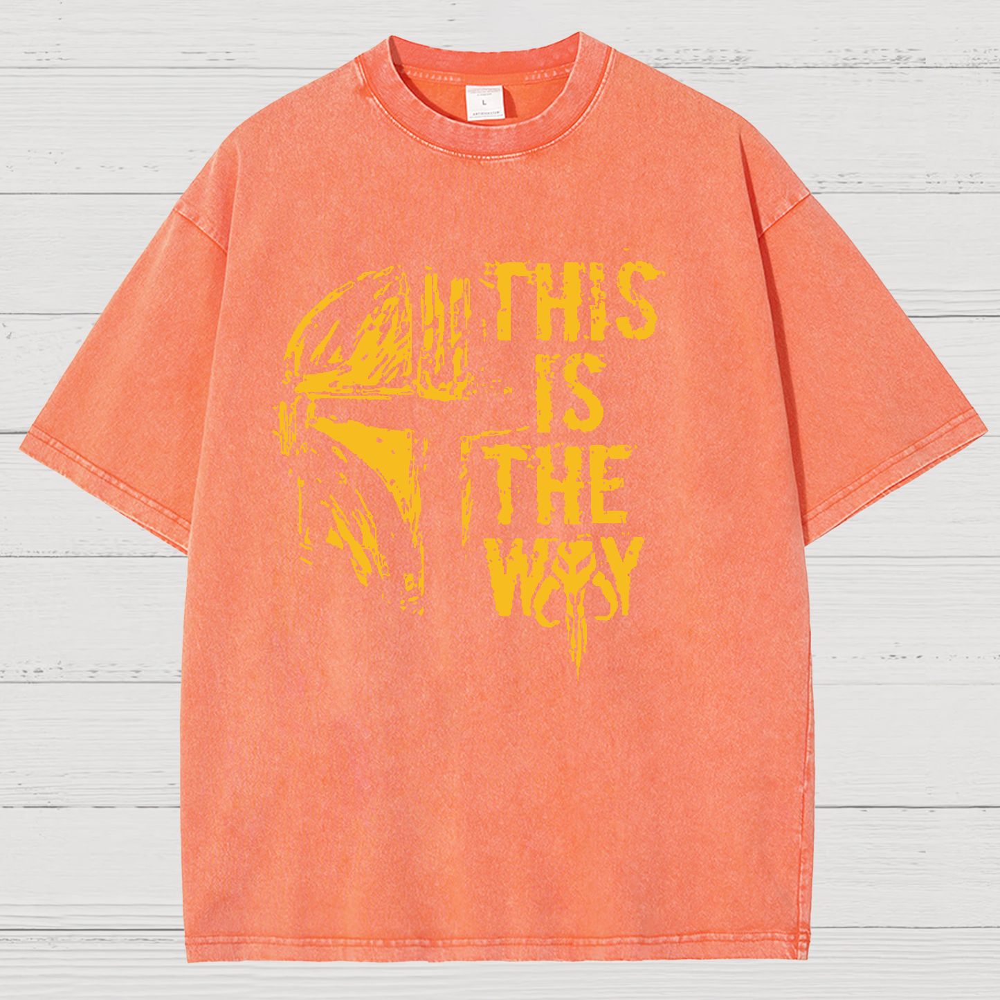 This Is The Path Vintage Distressed T-shirt