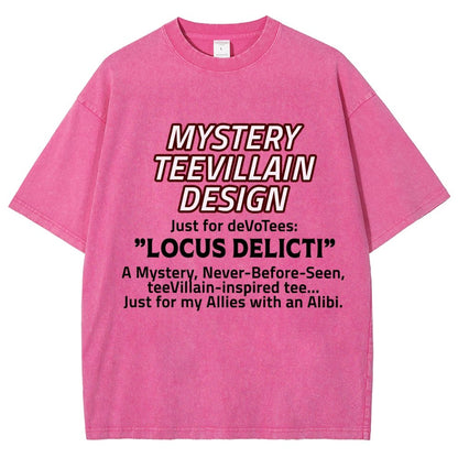 Locus Delicti Vintage Distressed T-shirt
