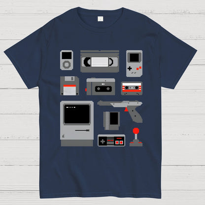 Pixelated Memories Vintage Geek T-Shirt