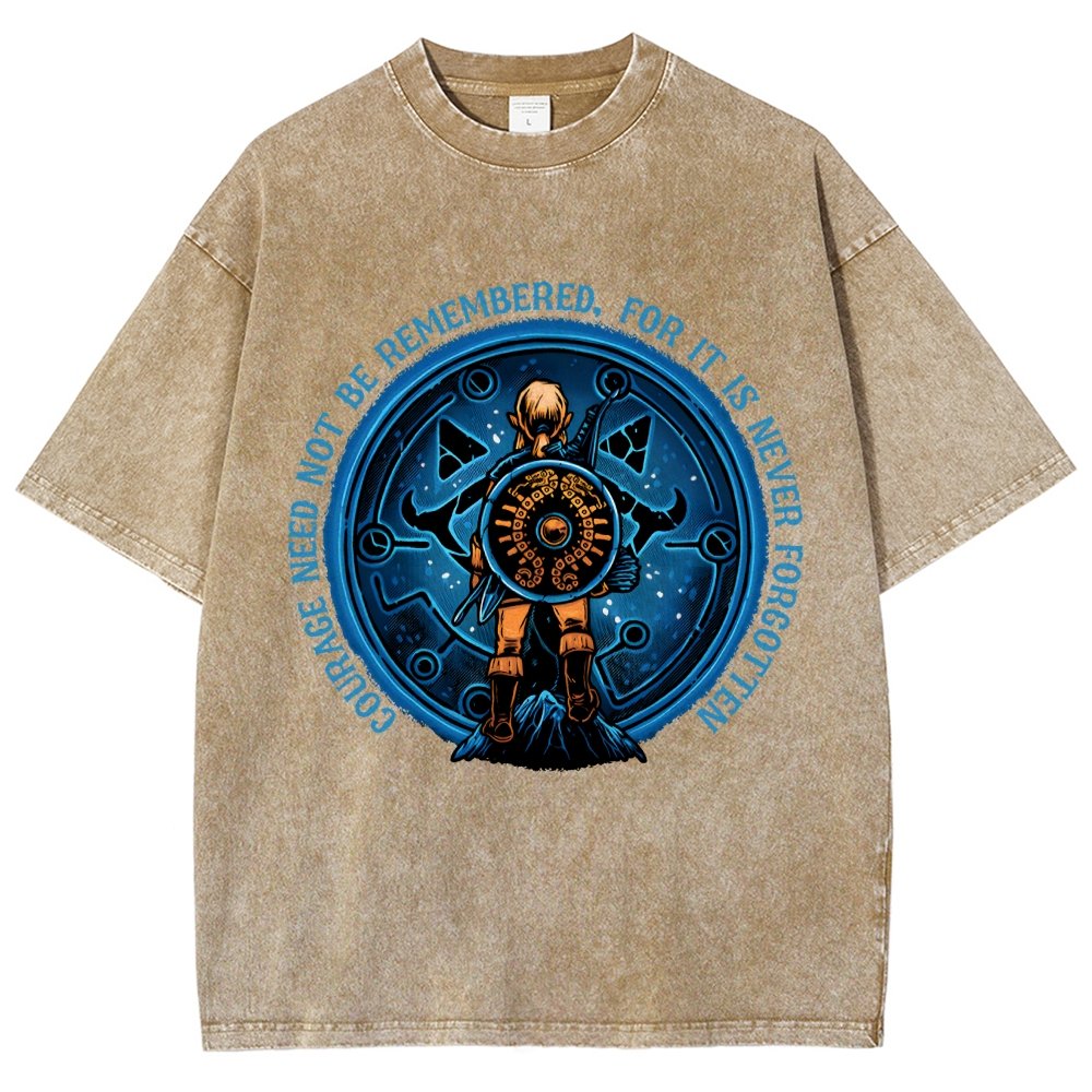 Courage From Within Vintage Distressed T-shirt
