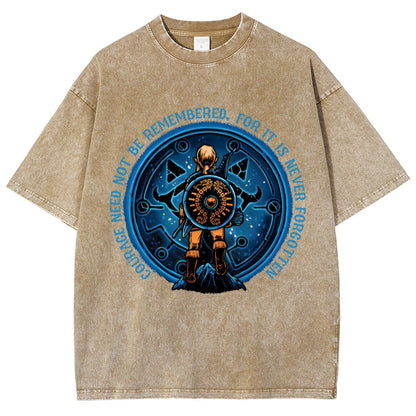 Courage From Within Vintage Distressed T-shirt