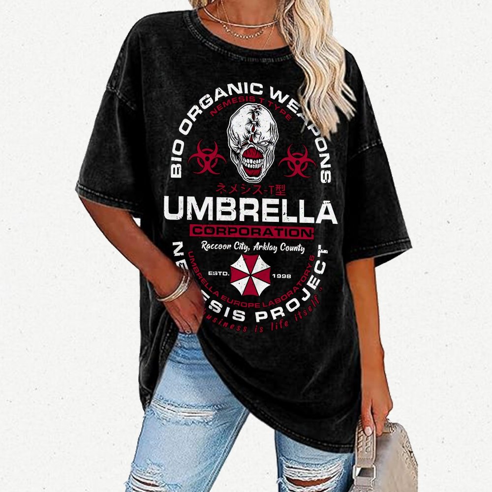 Nemesis Project Vintage Distressed T-shirt