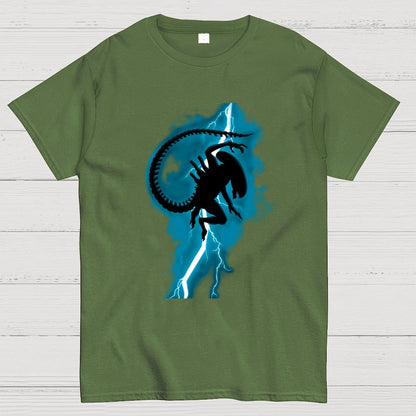 The Mysterious Creature Was Electrocuted. Geek T-Shirt