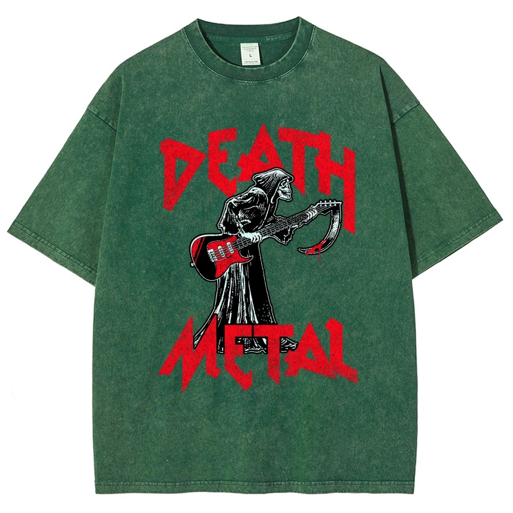 Death Metal Vintage Distressed T-shirt