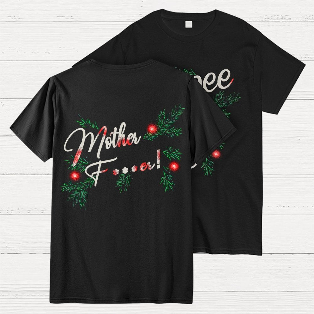 Yippee-Ki-Yay Mother   F***er！Front And Back Printing Geek T-Shirt