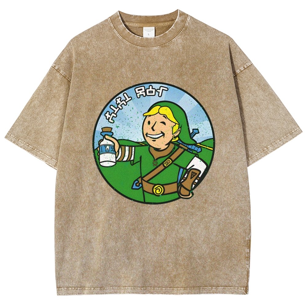Mystic Milk Vintage Distressed T-shirt