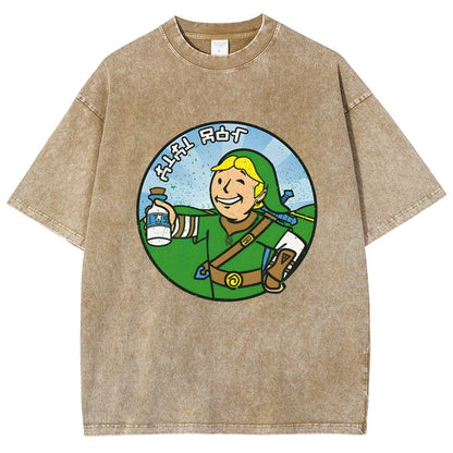 Mystic Milk Vintage Distressed T-shirt