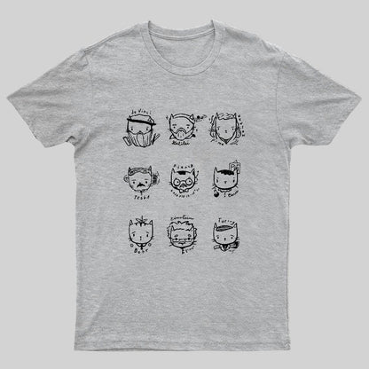 Mad Science Cats Geeky T-Shirt
