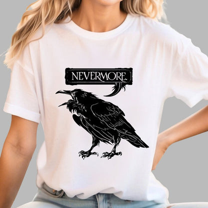 Nevermore Raven Geek T-Shirt