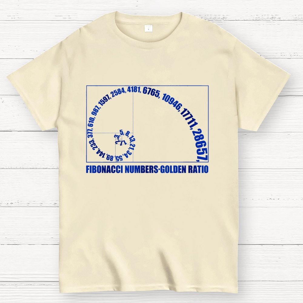 Fibonacci Numbers Golden Ratio Geek T-Shirt