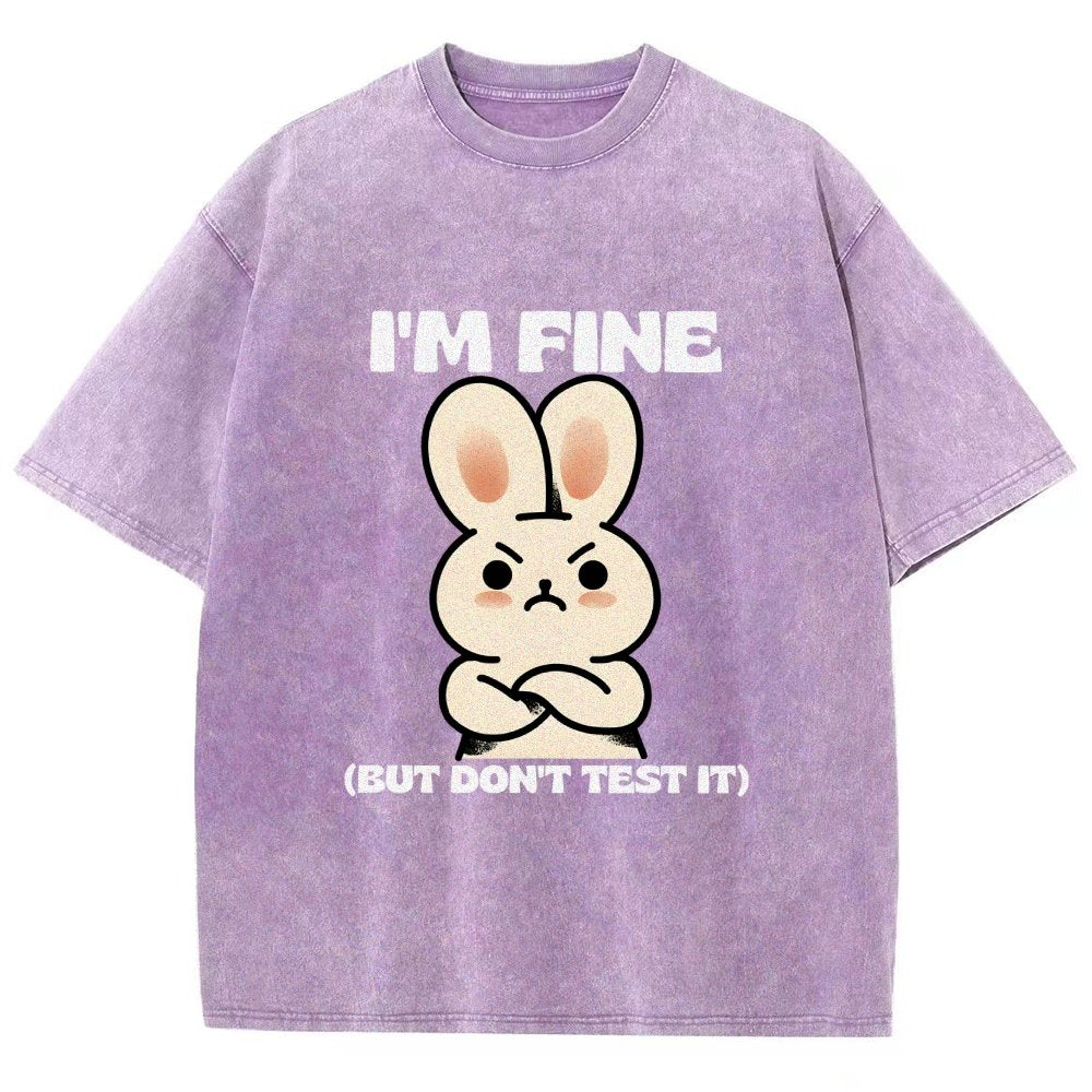 I'm Fine... Vintage Distressed T-shirt