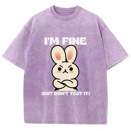 I'm Fine... Vintage Distressed T-shirt