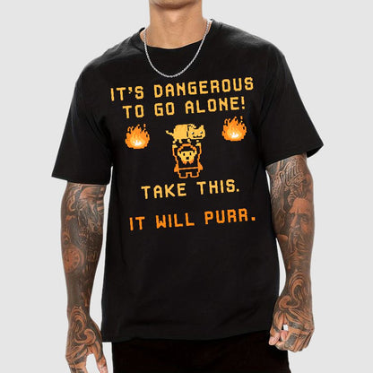 It's Dangerous To Go Alone Geek T-Shirt