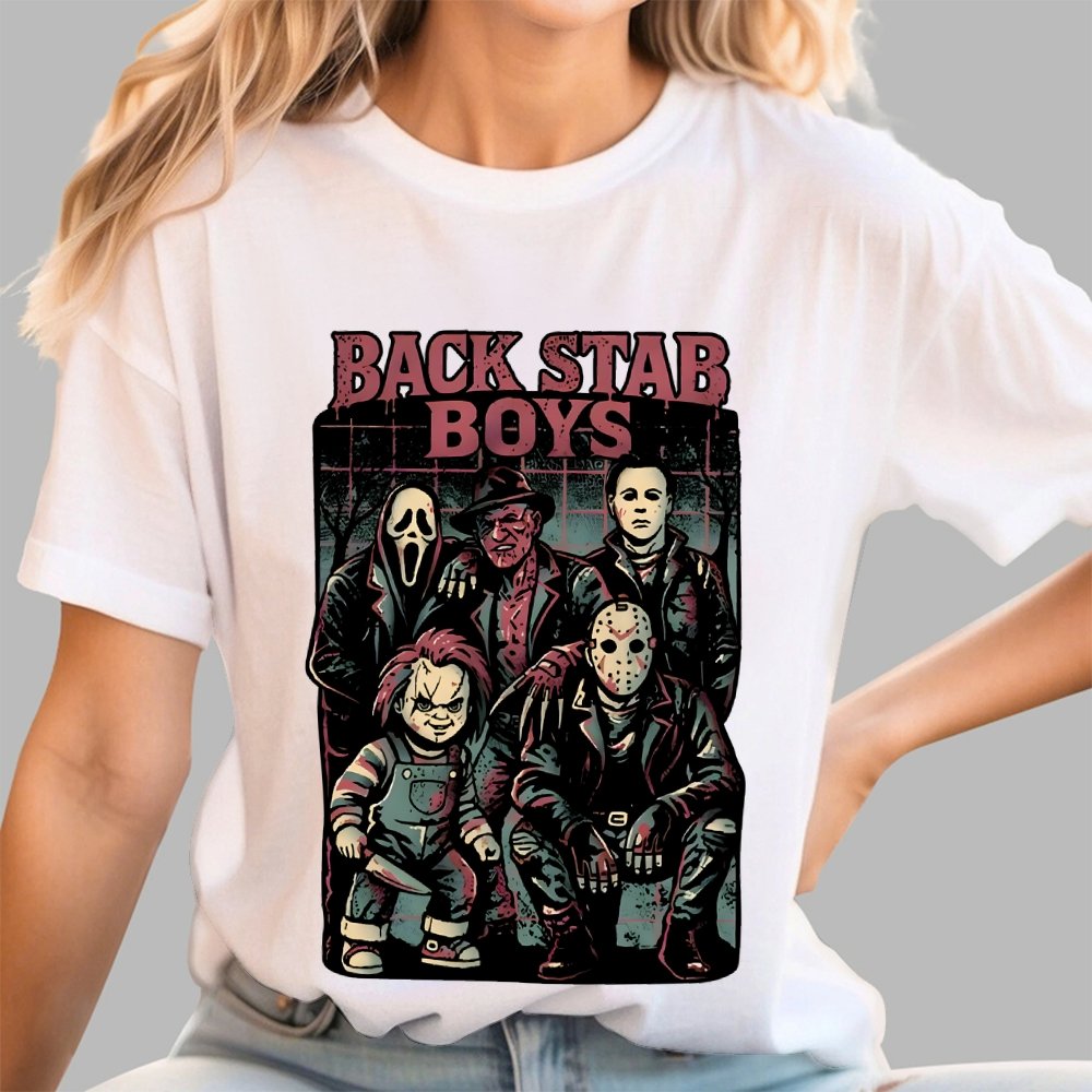 Back Stab Boys Unisex Geek T-Shirt