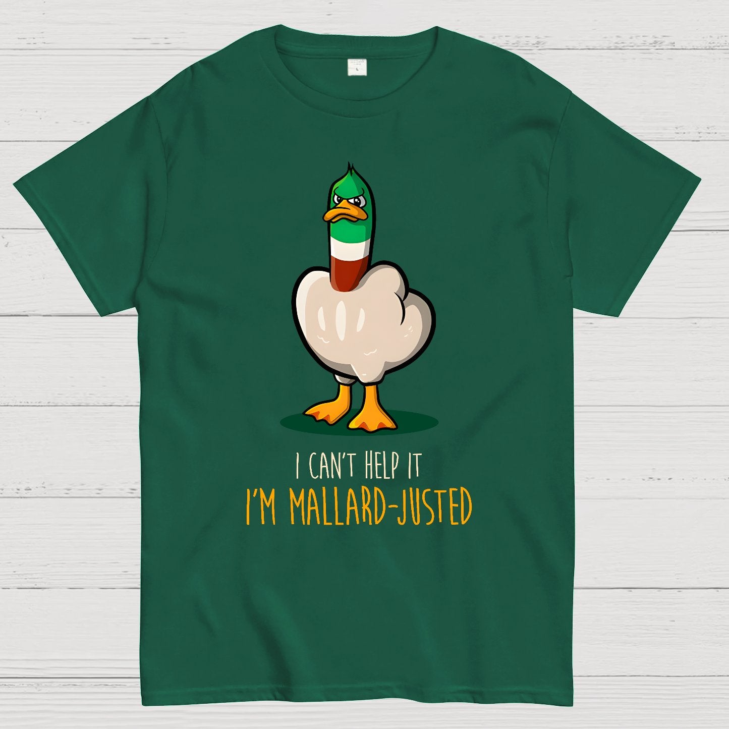 Maladjusted Mallard Geek T-Shirt