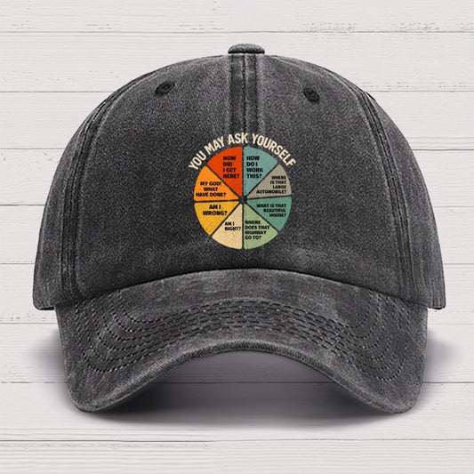 You May Ask Yourself Cotton Hat