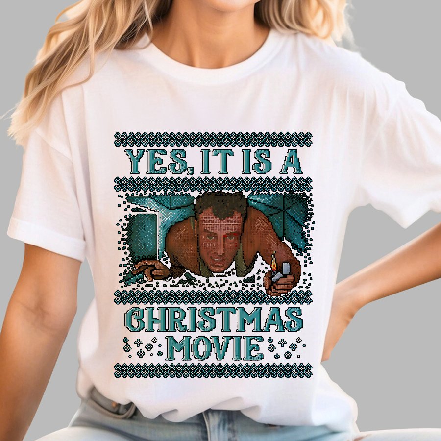 Gen-X Christmas Movie Geek T-Shirt