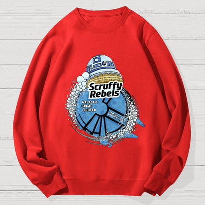 Scruffy Outlaws Nerd Geek Cotton Sweatshirt