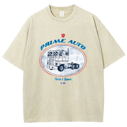 Prime Auto Vintage Distressed T-shirt