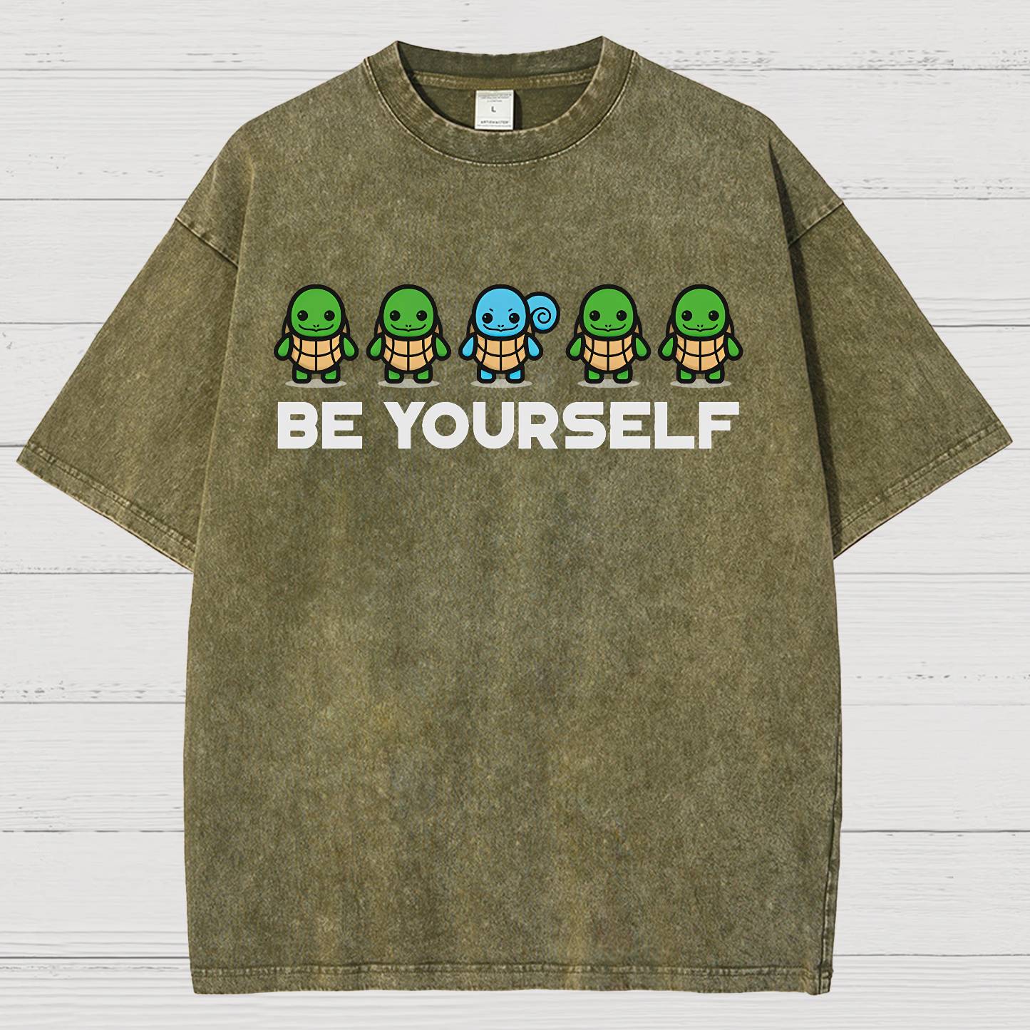 Always Be You Vintage Distressed T-shirt